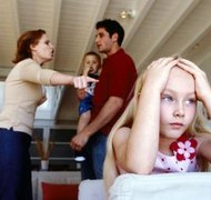 Goodshoot/Goodshoot/Getty Images For divorces with children, the court determines child support and child custody.