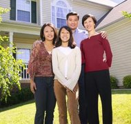 Thinkstock Images/Comstock/Getty Images Depending on several factors, you may be able to keep your home through bankruptcy.