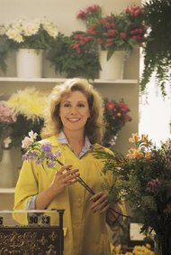 Ablestock.com/AbleStock.com/Getty Images Muchos diseñadores de arreglos florales disfrutan del empleo, pero sufren de estrés en ciertos momentos.