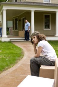 David Sacks/Lifesize/Getty Images Losing a previous home to foreclosure can make renting more challenging