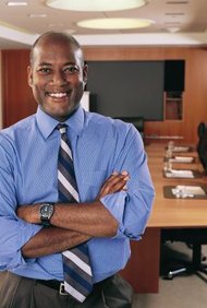Digital Vision./Digital Vision/Getty Images The president of a non-profit corporation is its principal executive officer.