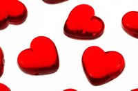 Acrylic Hearts