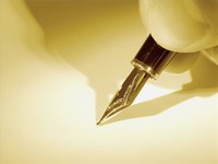 Most fountain pens allow you to refill the reservoir with ink manually.