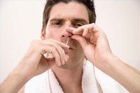 Tweeze Nose Hair
