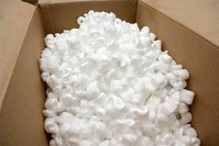 Use foam packaging materials to protect items being shipped.