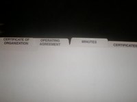 Index Tabs for Business Records