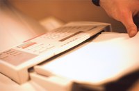 Load Paper Into a Fax Machine