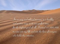 have a Millionaire mindset
