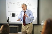 Set Up an Overhead Projector