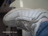 Dirty Tennis Shoe