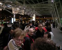Outside the Airport in Lisbon, Portugal