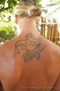 Some tattoos are in very difficult places to care for them