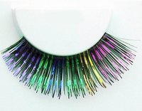 Stick to naturally colored false eyelashes in the workplace.