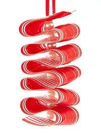 Make Ribbon Candy Ornaments