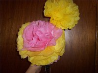 Make Large Tissue Paper Flowers