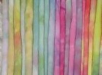 Hand dyed fabric