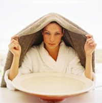Have a Steam Facial for Dry Skin
