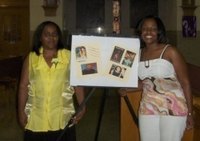 Author Shamontiel Vaughn at Insight Book Club for Beacon of Joy Church.