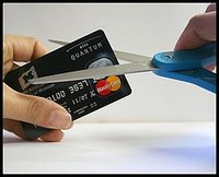 Getting control of your credit may start with a pair of scissors.
