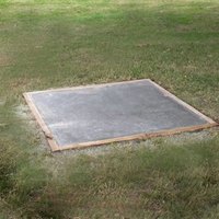Small concrete pads have many uses.