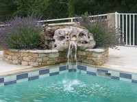 How Does a Pool Waterfall Work?