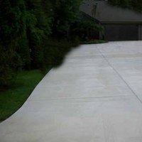 Concrete driveways can last 30 years or more.