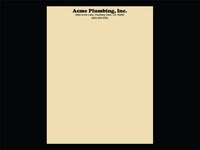Type a Letterhead