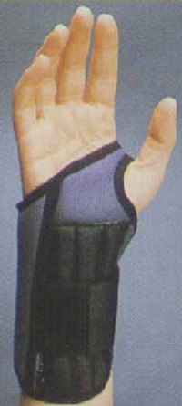 An example of a wrist brace