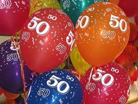 Celebrate your 50th birthday with style. If life begins at 40, 50 is the new 20.