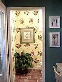 Wallpaper a Bathroom