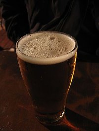 You're not going to drink alcohol