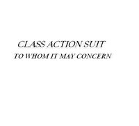 Find A Class Action Suit That Benefits You