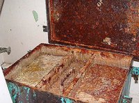 Badly maintained grease trap