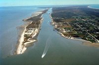 Intracoastal Waterway crossing Galveston Bay