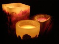 Shrink Wrap Candles