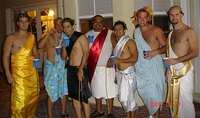 How can you not have fun in a toga costume?
