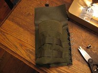 1000D Cordura nylon pouch in progress