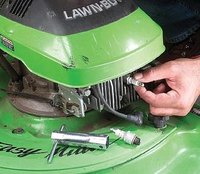Change a Lawn Mower Spark Plug