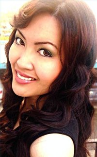 Big waves created with a curling iron
