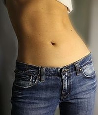 It takes will power to lose stomach weight fast.