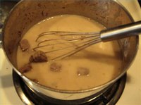 Yum-thick and brown beef stew!