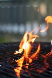 You can grill your own tri-tip at home, but keep it away from direct flame.