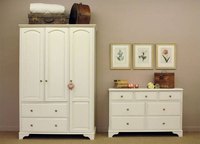 Painted Armoire and Dresser