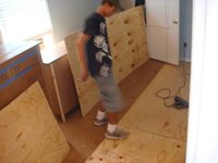 Install Plywood Sub-Flooring