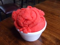 Italian ice.
