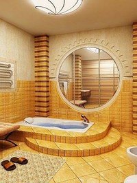 Curved tiles