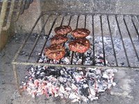 Cook Burgers on a Charcoal Grill