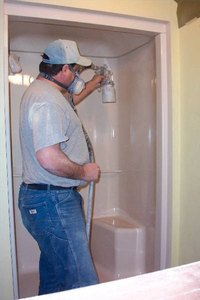 Patching holes in your fiberglass shower is a half-day do-it-yourself project.
