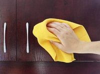Melamine cabinets need occasionally upkeep and repair.