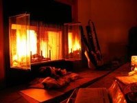 Clean Fireplace Insert Glass